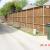 8' Cedar Board on Board
Hand Dipped ( Dark Brown)
2x6 Footer wall 
Stubby Posts

~DFW Fence Contractor~
